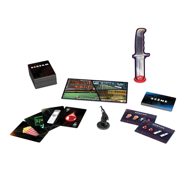 AS GAMES BOARD GAME SCREAM FOR AGES 18+ AND 3-8 PLAYERS