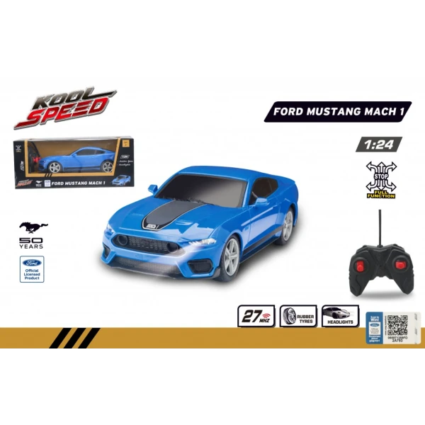ΤΗΛΕΚΑΤΕΥΘΥΝΟΜΕΝΟ ΑΥΤΟΚΙΝΗΤΟ RC 1:24 FORD MUSTANG MACH 1