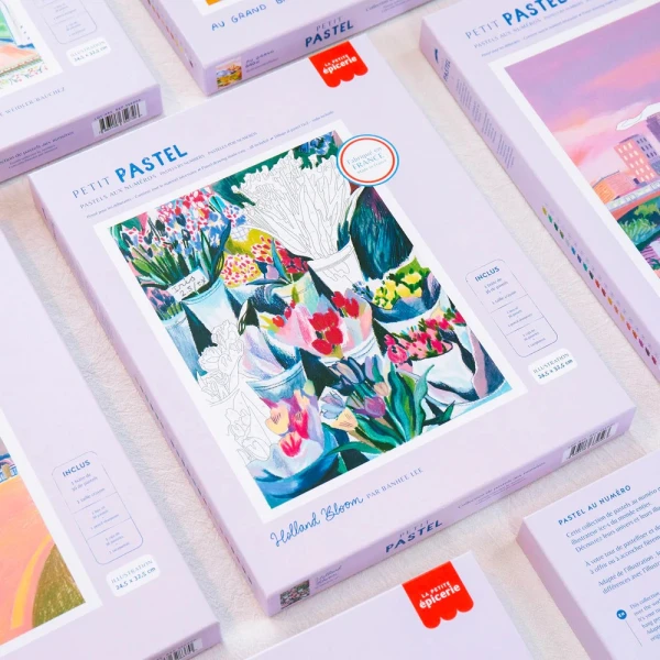 PETIT PASTEL PAINT BY NUMBERS - HOLLAND BLOOM