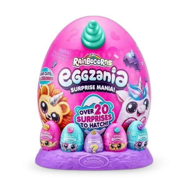 EGGZANIA RAINBOCORNS SERIES 1 - 6 DESIGNS