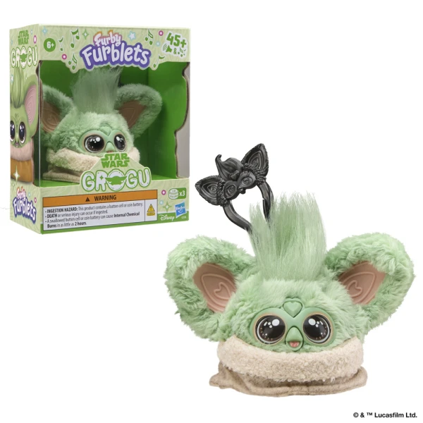 MINI ELECTRONIC PLUSH FURBY FURBLETS SPIRIT GROGU
