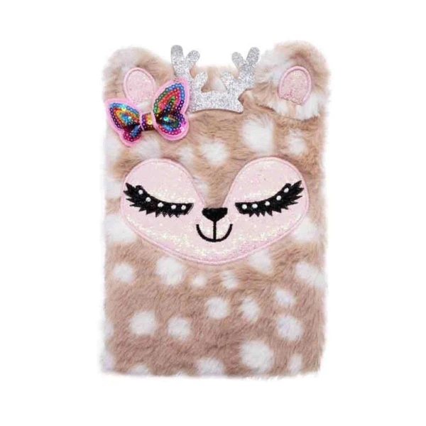 DIARY CUTIES A5 DEER BEIGE