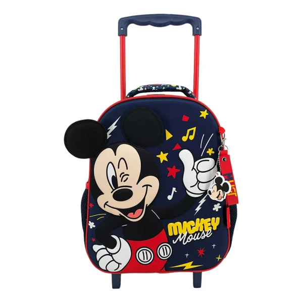 MUST TEAM ΤΣΑΝΤΑ TROLLEY ΝΗΠΙΟΥ 27Χ10Χ31 εκ. 2 ΘΗΚΕΣ MICKEY MOUSE BLUE
