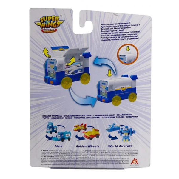 SUPER WINGS SUPER PET MINI ΟΧΗΜΑ - SUPER PET BASE