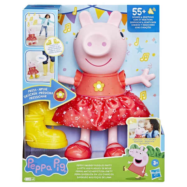 PEPPA PIG ΚΟΥΚΛΑ PEPPA\'S MUDDY PUDDLES PARTY