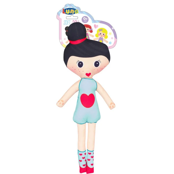 LUNA FABRIC DOLL 50 cm - 5 DESIGNS