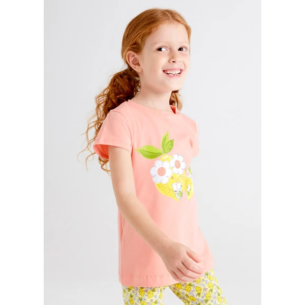 MAYORAL SHORT SLEEVES BLOUSE PINK SLAMON