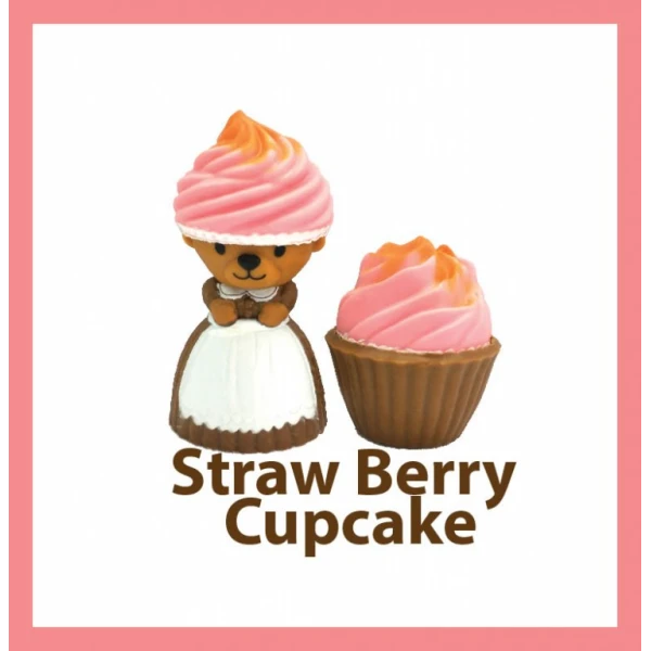 CUP CAKE BEAR MINI - 24 DESIGNS