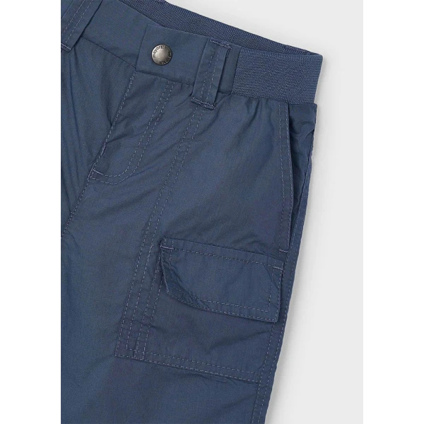 MAYORAL BERMUDA SHORTS MULTI POCKETS BLUE DARK