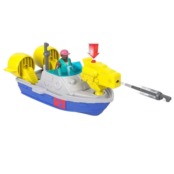 IMAGINEXT JURASSIC WORLD REBIRTH AQUACHOMP CHASE MOSASAURUS