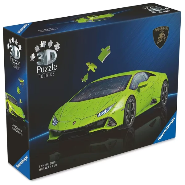 RAVENSBURGER 3D ICONICS PUZZLE 108 pcs LAMBORGHINI HURACAN