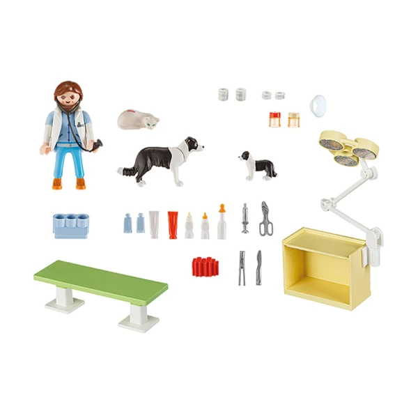 PLAYMOBIL CITY LIFE ΒΑΛΙΤΣΑΚΙ ΚΤΗΝΙΑΤΡΕΙΟ