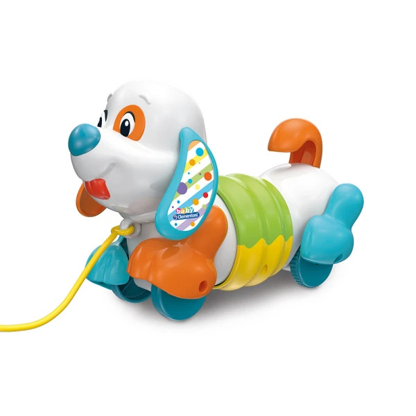 BABY CLEMENTONI ΒΡΕΦΙΚΟ ΠΑΙΧΝΙΔΙ ΣΚΥΛΑΚΙ PULL ALONG ΤΣΑΡΛΙ ΓΙΑ 12-36 ΜΗΝΩΝ