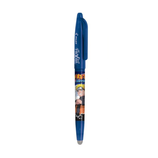 PILOT ΣΤΥΛΟ FRIXION BALL & CLICKER NARUTO ΜΠΛΕ ΜΕ ΚΑΠΑΚΙ