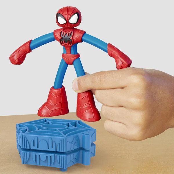 PLAY-DOH ΣΕΤ ΠΑΙΧΝΙΔΙΟΥ SPIDERMAN LAUNCH AND SLICE BATTLE