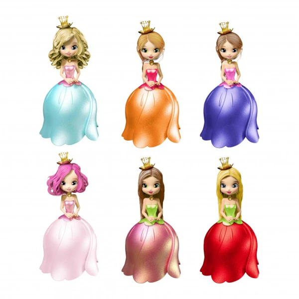 FLORALY GIRLS DOLLS - 6 DESIGNS