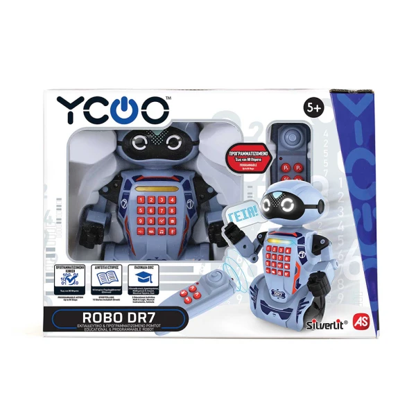 SILVERLIT YCOO ROBO DR7 REMOTE CONTROL ROBOT FOR AGES 5+