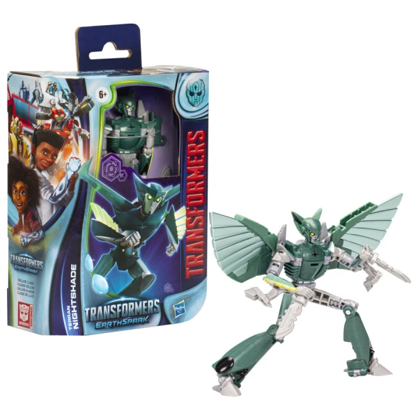 TRANSFORMERS EARTHSPARK ΦΙΓΟΥΡΑ DELUXE NIGHTSHADE