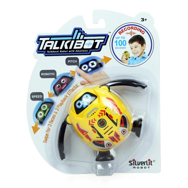 SILVERLIT ΡΟΜΠΟΤ TALKIBOT - 6 ΧΡΩΜΑΤΑ