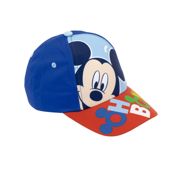 COTTON/PLY HAT MICKEY KIDS 48/51 - BLUE