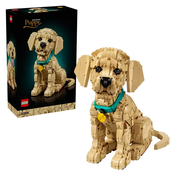 LEGO® ICONS GOLDEN RETRIEVER PUPPY