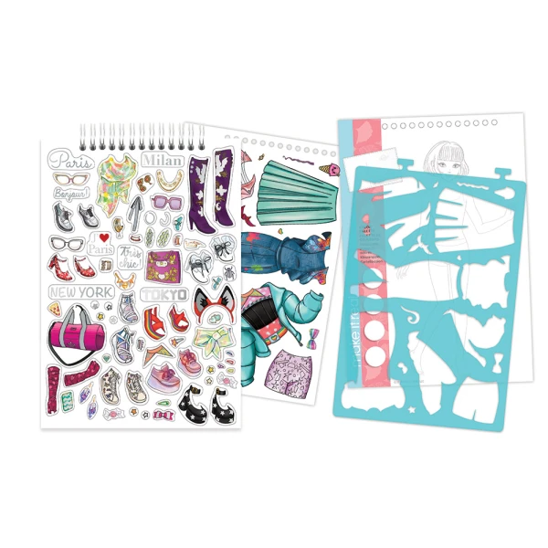 MAKE IT REAL - FASHION DESIGN SKETCHBOOK CITY STYLE 3207