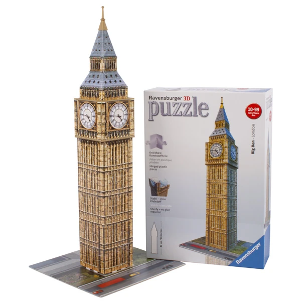 RAVENSBURGER 3D ΠΑΖΛ ΔΙΑΣΗΜΑ ΚΤΙΡΙΑ BIG BEN 216 TEM. 