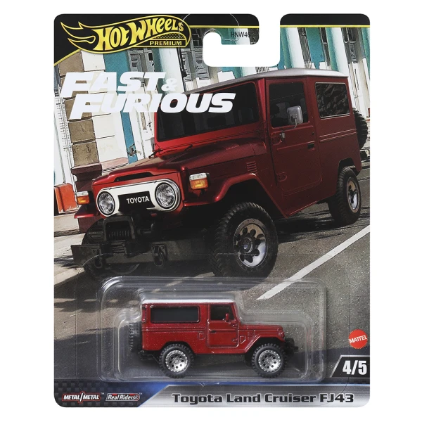 HOT WHEELS PREMIUM - FAST & FURIOUS - TOYOTA LAND CRUISER FJ43