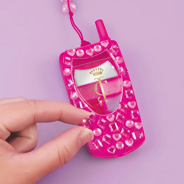 MAKE IT REAL JUICY COUTURE DIAL UP THE STYLE LIP GLOSS PHONE & DIY LANYARD