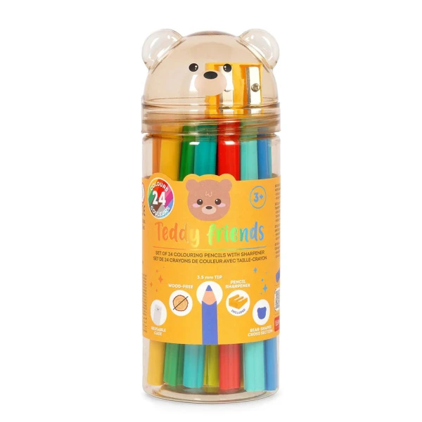 LEGAMI ΣΕΤ 24 ΧΡΩΜΑΤΑ - TEDDY BEAR