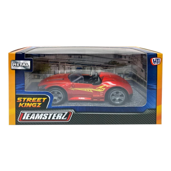 TEAMSTERZ ΟΧΗΜΑΤΑ ΔΡΟΜΟΥ DIE-CAST 1:43 ΓΙΑ 3+ ΧΡΟΝΩΝ - ΔΙΑΦΟΡΑ ΣΧΕΔΙΑ