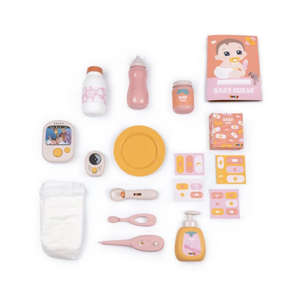 SMOBY BABY NURSE ΣΕΤ ΥΠΝΟΥ ΚΑΙ ΦΡΟΝΤΙΔΑΣ ΚΟΥΚΛΑΣ