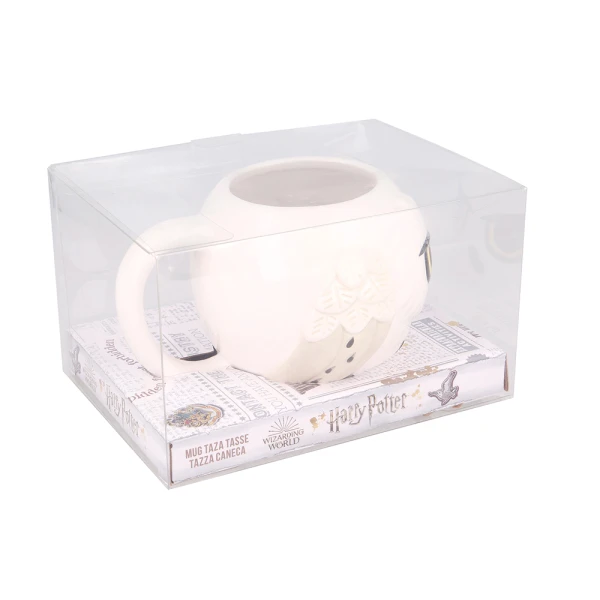 CERAMIC MUG 355ml HARRY POTTER DOLOMITE 3D HEDWIG IN GIFT BOX