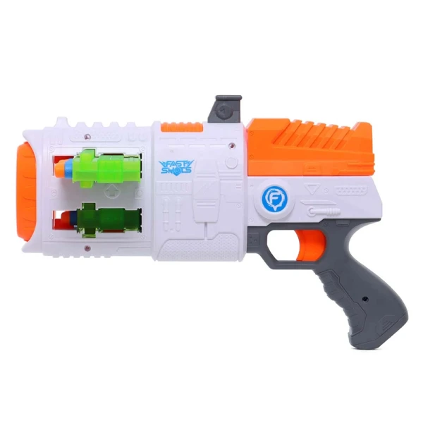 FAST SHOTS CROSS COMBAT ELITE WITH 20 FOAM DARTS AND 2 CARTRIDGES