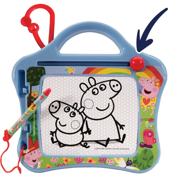 AS ΠΙΝΑΚΑΣ ΓΡΑΨΕ-ΣΒΗΣΕ TRAVEL PEPPA & GEORGE ΓΙΑ 3+ ΧΡΟΝΩΝ