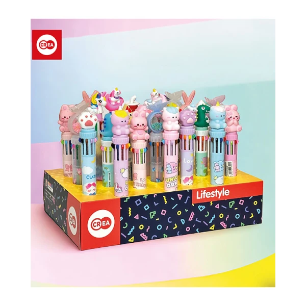 CREA MULTICOLOR PEN CUTE FIGURES - SEVERAL DESIGNS