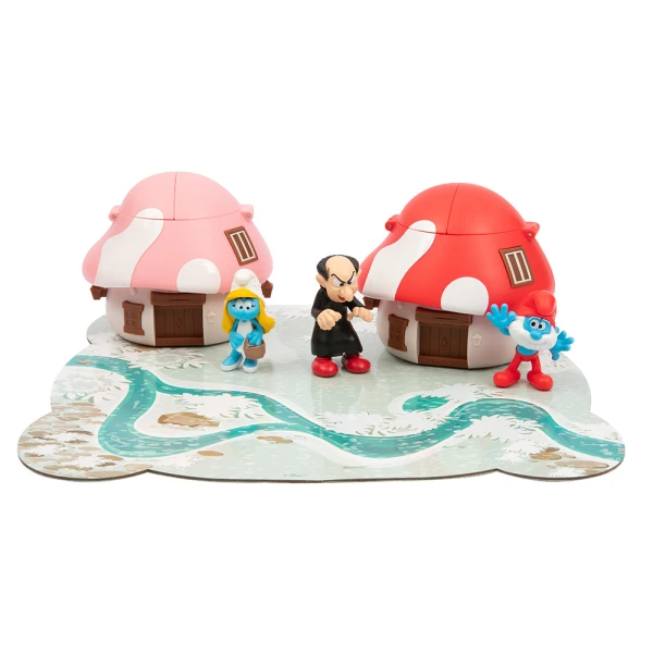 SMURFS PLAYSET SMURFS VILLAGE