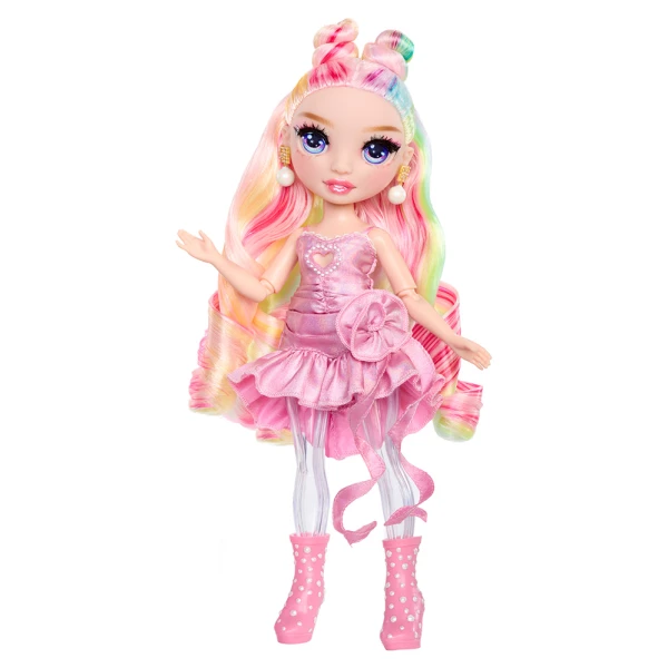 RAINBOW HIGH SHIMMERS ΚΟΥΚΛΑ ΜΟΔΑΣ ΚΑΙ SLIME BELLA