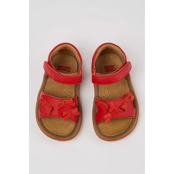 CAMPER KIDS SANDALS GIRL TWINS RUSTY RED