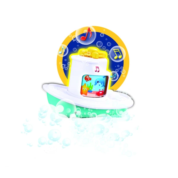 BBURAGO JUNIOR SPLASH N PLAY MUSIC TUGBOAT