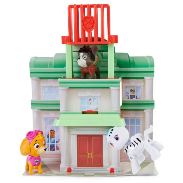PAW PATROL PUPS WITH MINI PLAYSET CATPACK