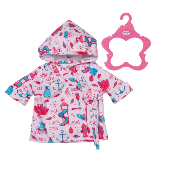 ZAPF CREATION BABY BORN BATHROBE 43 cm