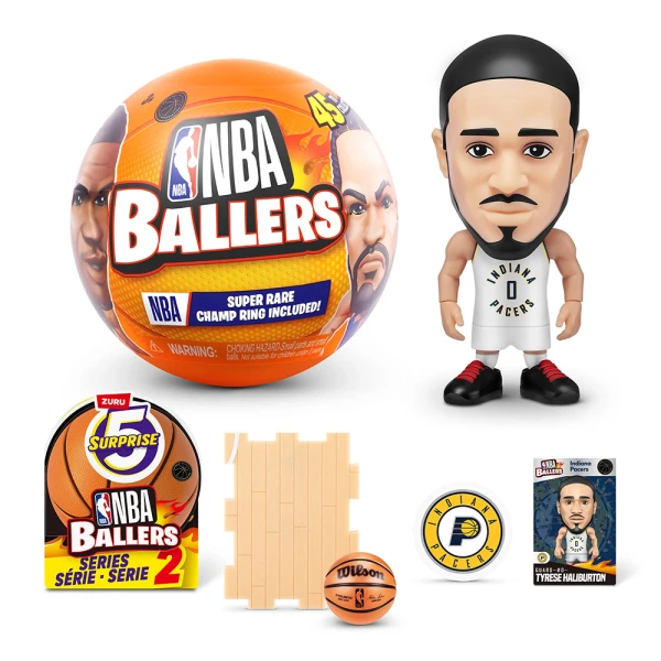 ZURU 5 SURPRISE NBA BALLERS SEASON 2 ΣΥΛΛΕΚΤΙΚΗ ΜΙΝΙΑΤΟΥΡΑ ΕΚΠΛΗΞΗ