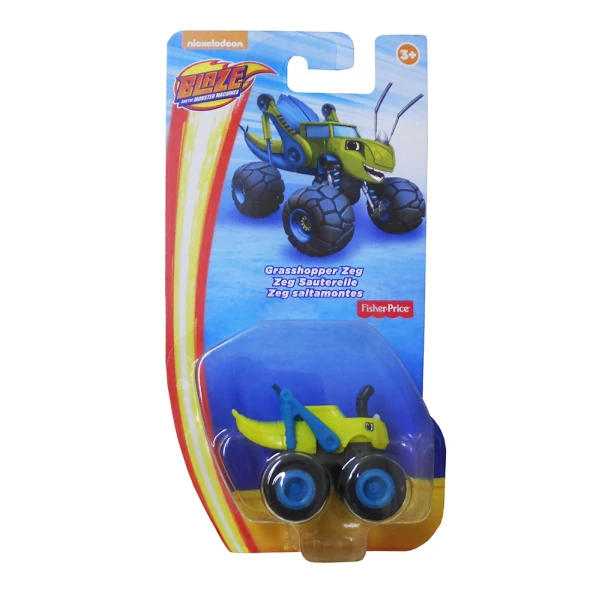 FISHER PRICE BLAZE MINI VEHICLES - 5 DESIGNS