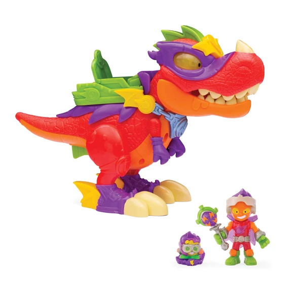 SUPERTHINGS DINOSAUR WITH SUPERDINO V-REX FORS AGES 3+