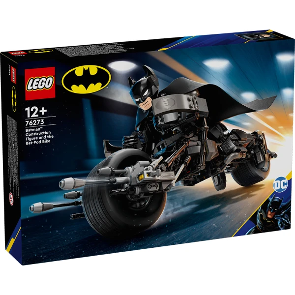 LEGO® DC BATMAN™ BATMAN CONSTRUCTION FIGURE & THE BAT-POD BIKE