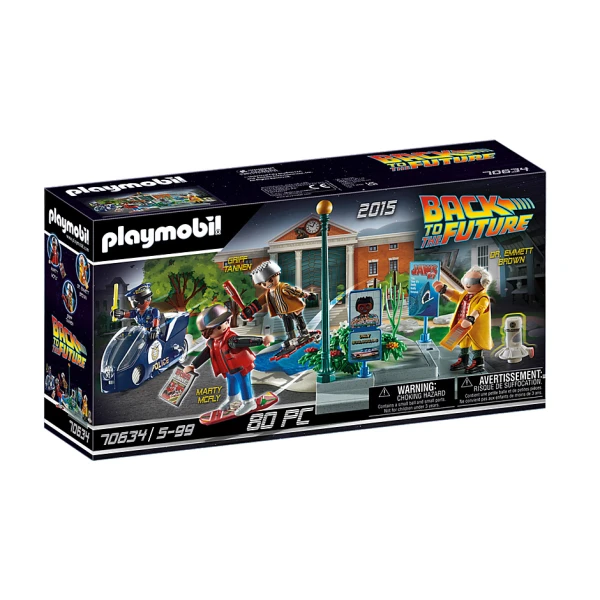 PLAYMOBIL BACK TO THE FUTURE PART II HOVERBOARD CHASE