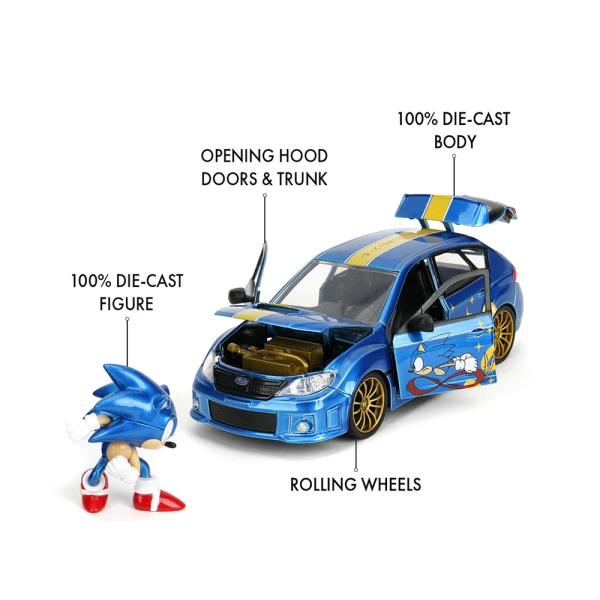 JADA SONIC 2012 SUBARU IMPREZA WRX STI 1:24 