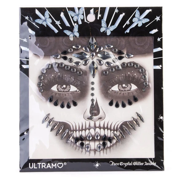 CARNIVAL ACCESSORY FACE STICKERS - 5 DESIGNS