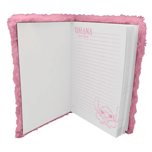 PLUSH NOTEBOOK STITCH